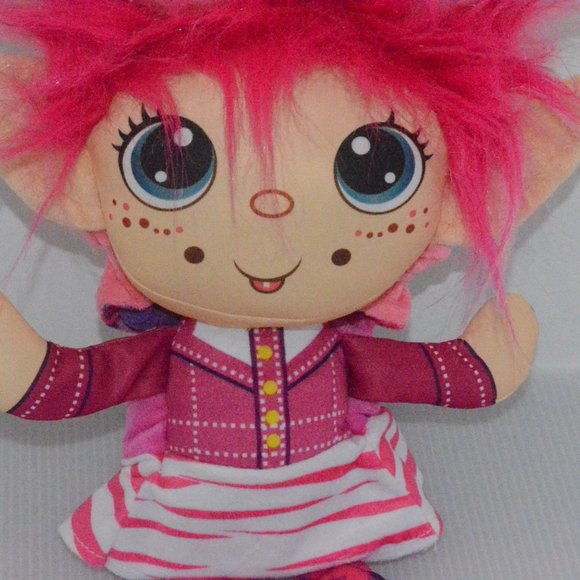 Flip Zee 2 in 1 Trolls Plush Pink Elf Doll Toy 15" - Picture 3 of 9